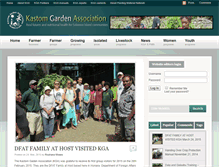 Tablet Screenshot of kastomgaden.org